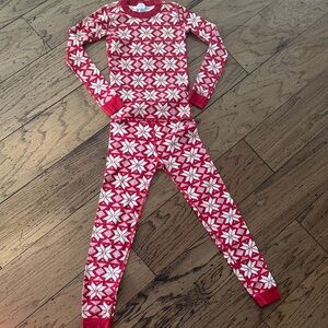 Hanna Andersson Snowflake Holiday Kids Pajamas